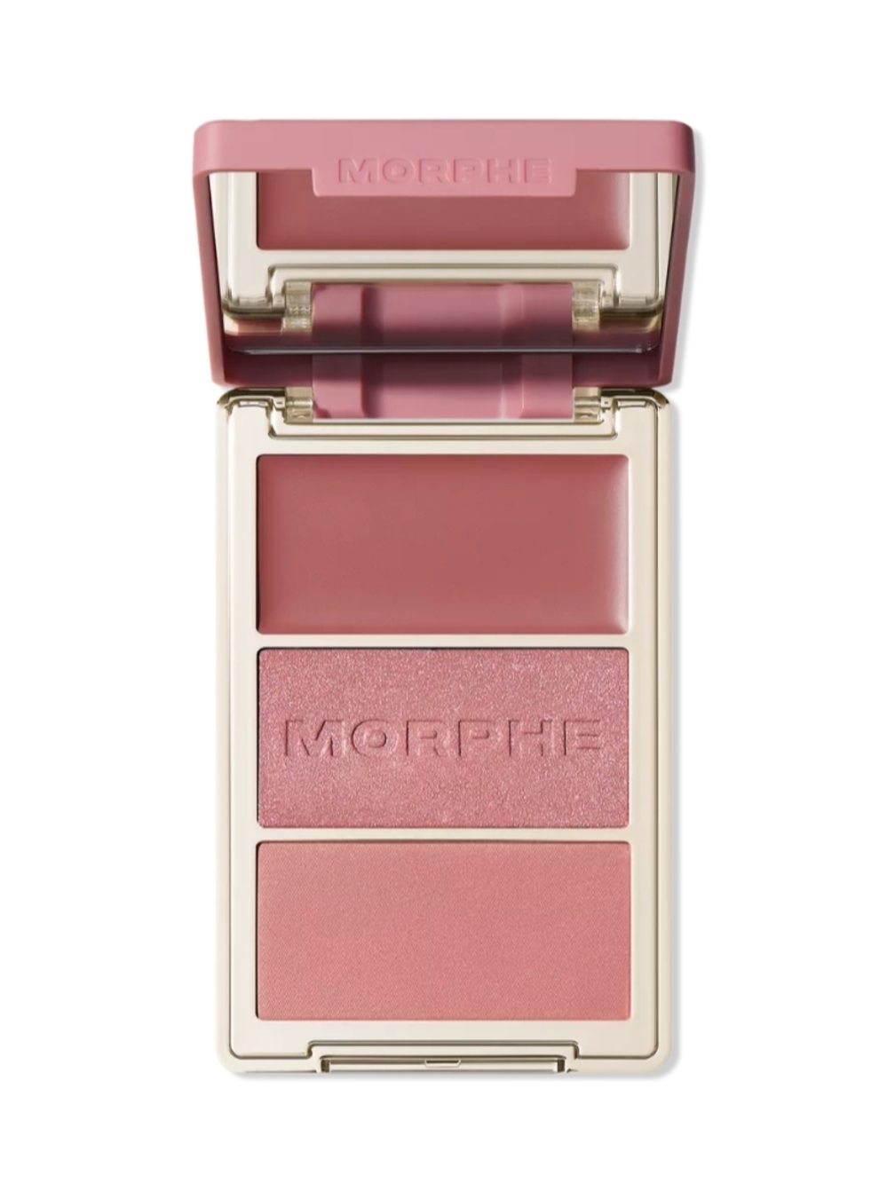 Morphe Cheek Thrills Multi-Finish Face Trio Shade: Honeymoon Suite✨ (cool mauve)